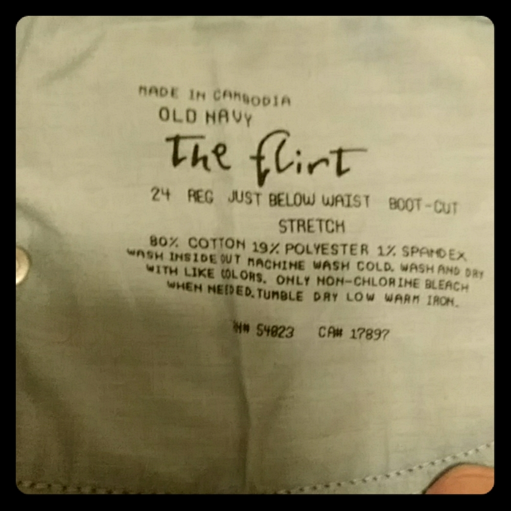 Old Navy Flirt Jeans